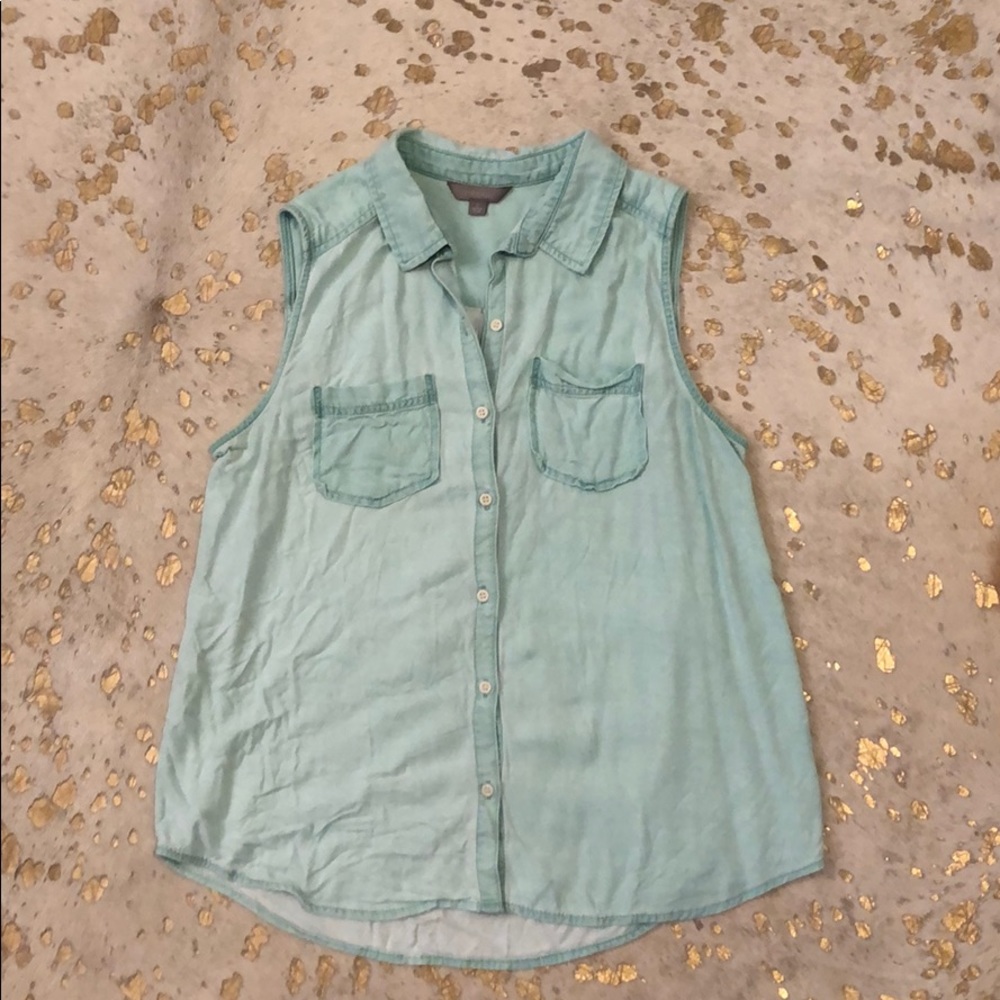 Mint Green Blouse